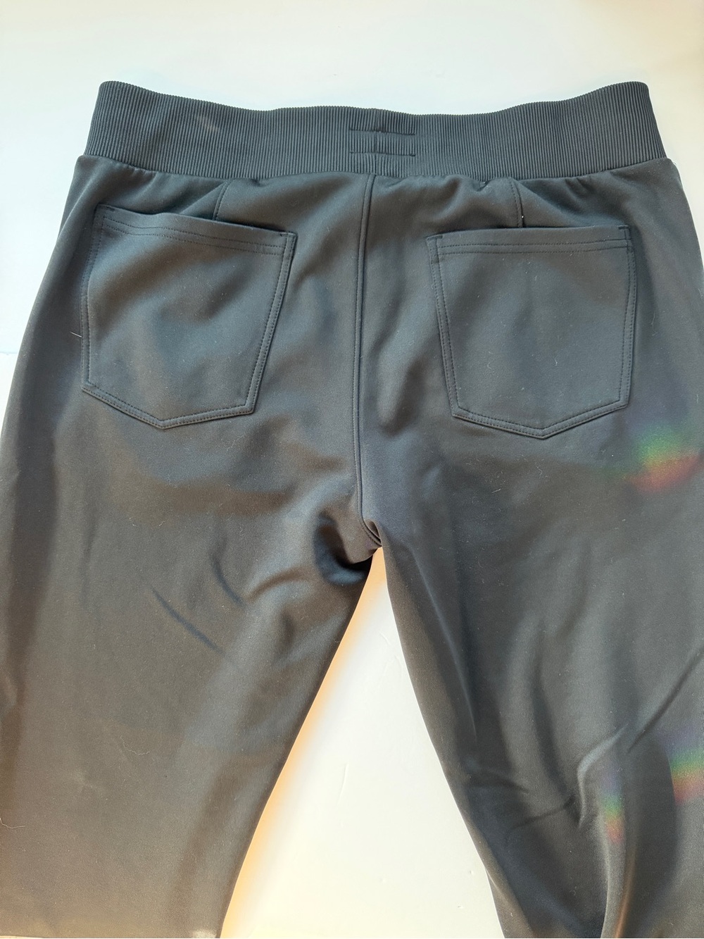 True Religion Black Men’s Jogger Sweatpants with Zip Pockets - Picture 6 of 7